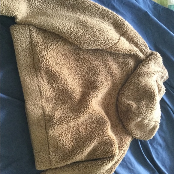 Fuzzy brown sweater - Picture 3 of 3